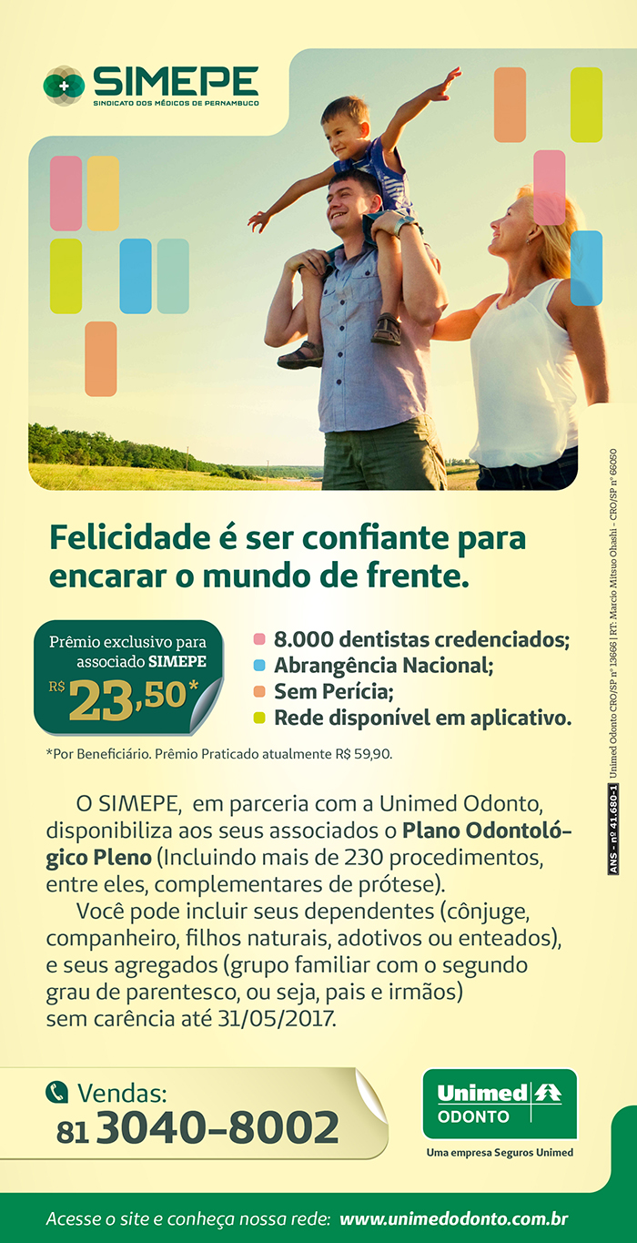 Leia mais sobre o artigo Em parceria com Unimed-Odonto, Simepe garante benefício em Plano Odontológico