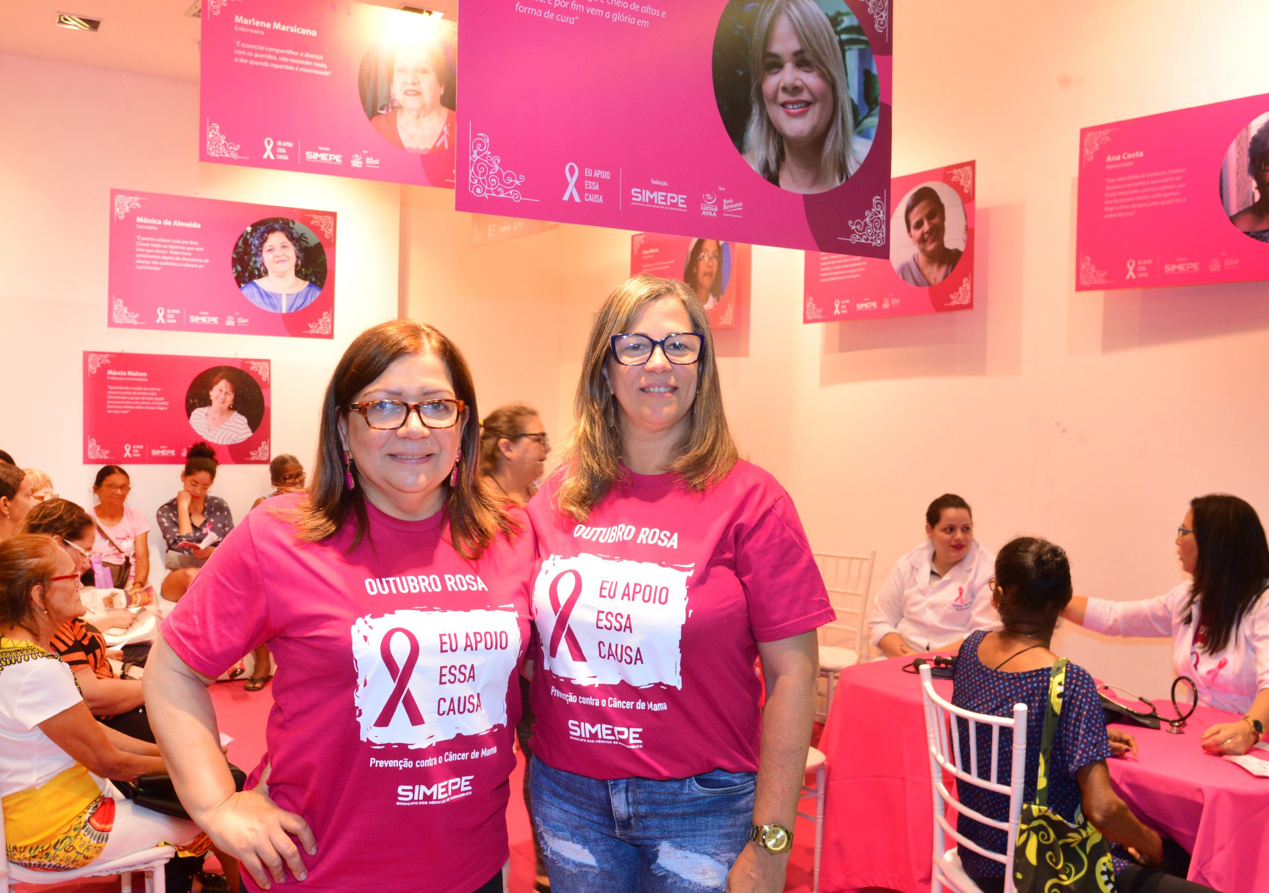 Leia mais sobre o artigo Com mutirão de atendimentos, Simepe promove ação em homenagem ao Outubro Rosa