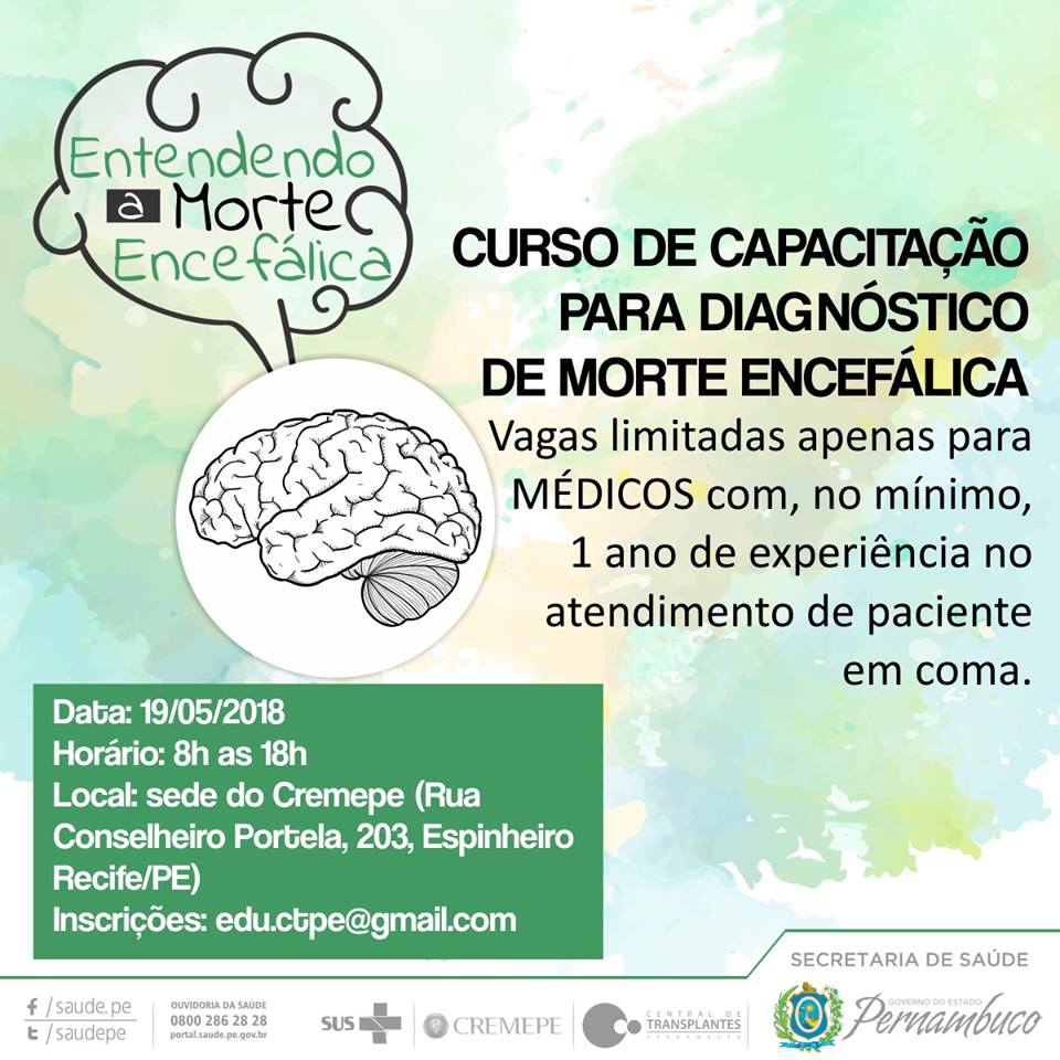 Leia mais sobre o artigo Capacitação para diagnóstico de morte encefálica