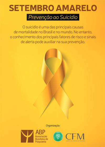 Leia mais sobre o artigo Setembro Amarelo: um suicídio a cada 45 minutos no Brasil