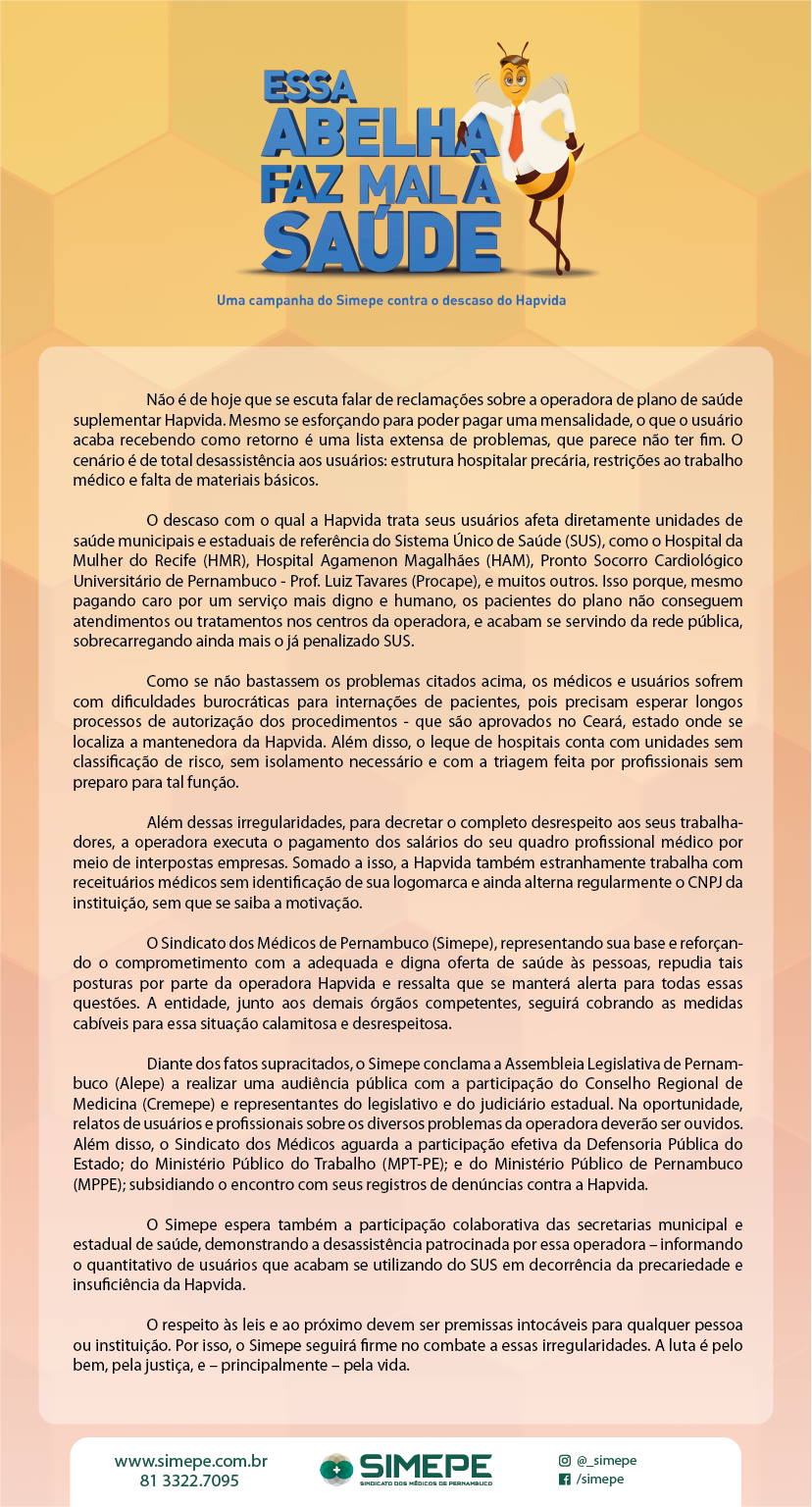 Leia mais sobre o artigo Sindicato dos Médicos do Ceará apoia reivindicações contra operadora de saúde realizadas por entidade pernambucana