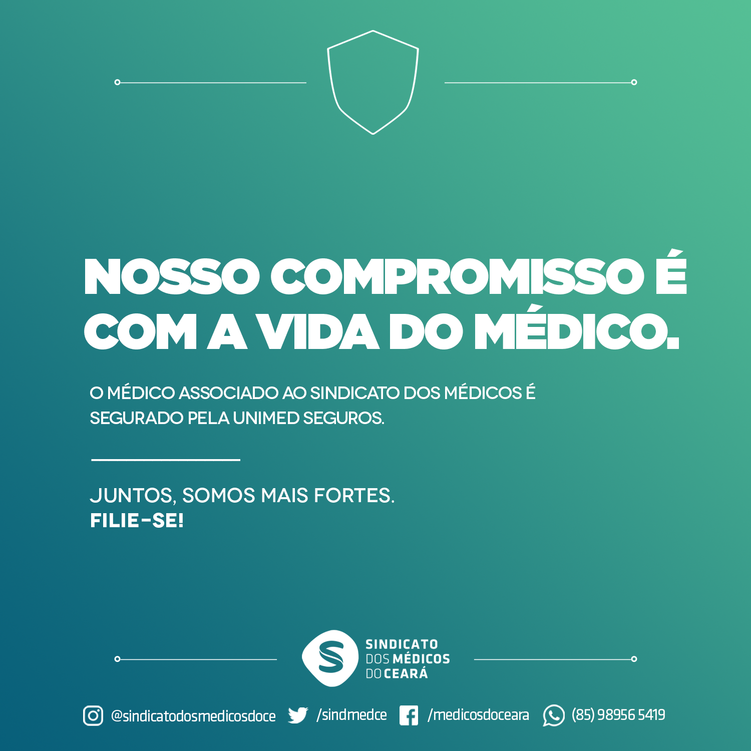 Leia mais sobre o artigo Médicos sindicalizados estão protegidos pela Unimed Seguros