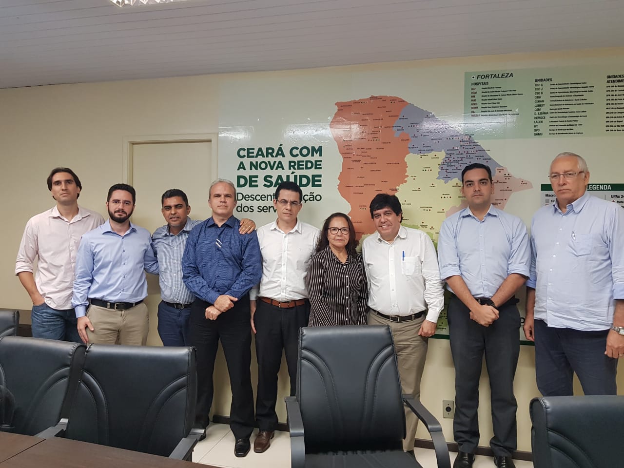 Leia mais sobre o artigo Sindicato e Cremec se reúnem com Estado para alinhar estratégias de gestão na saúde pública