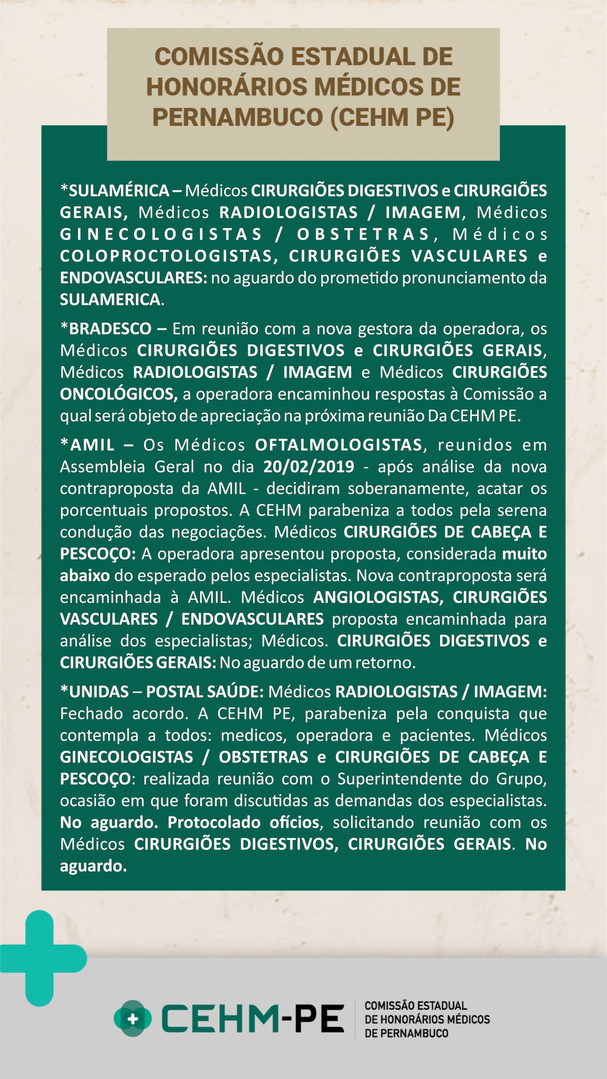 INFORME DA COMISSAO - 10.03.19