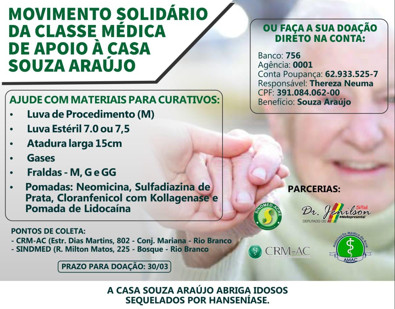 Leia mais sobre o artigo Entidades organizam campanha de doação para a Casa Souza Araújo