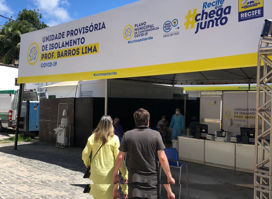 Leia mais sobre o artigo Fiscalização do Simepe mostra que a publicidade da Prefeitura da Prefeitura na Barros Lima, encobre a dura realidade de médicos e pacientes