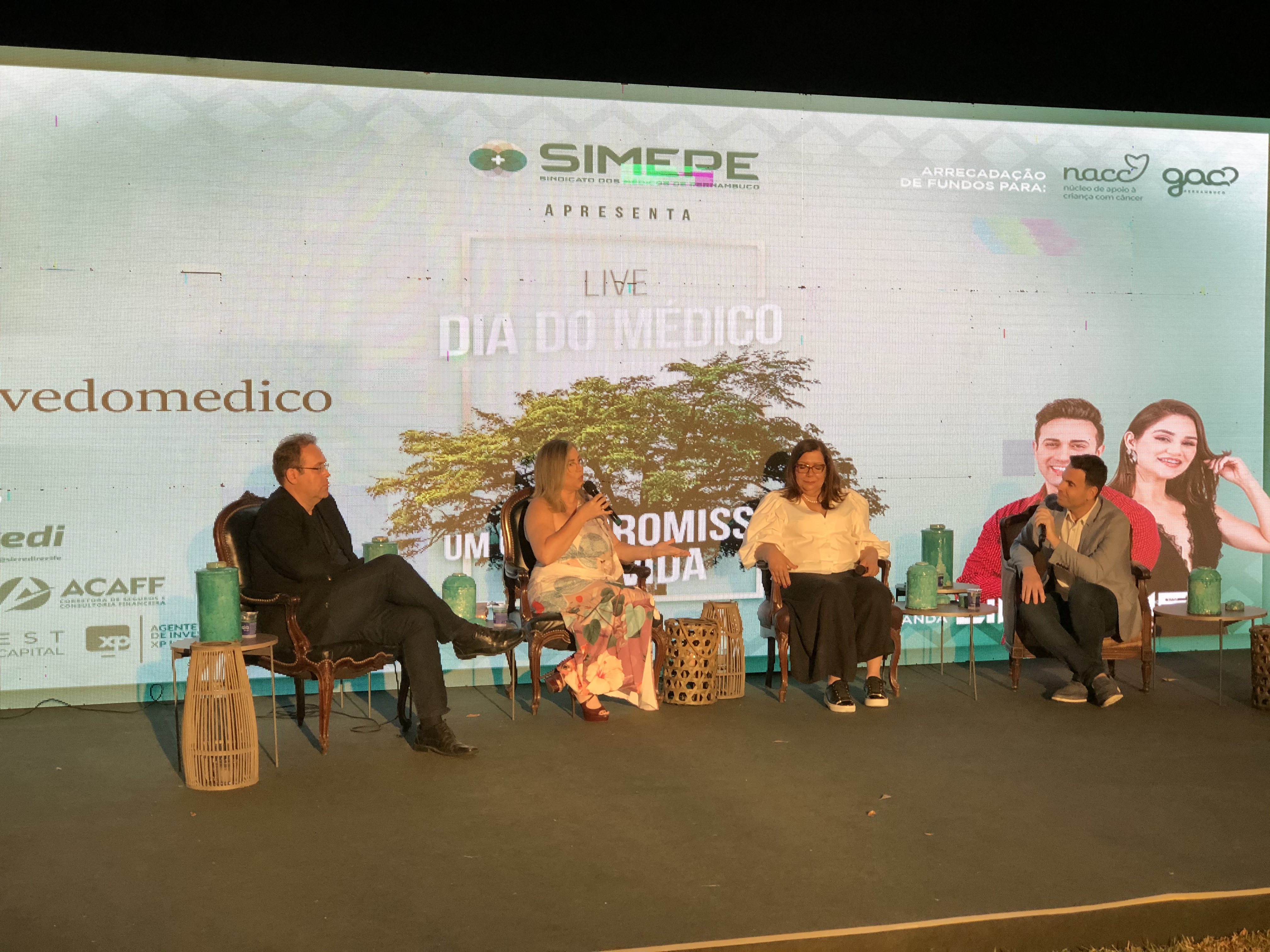 Leia mais sobre o artigo No dia do médico, Simepe realiza Live Solidária com debate e muita música