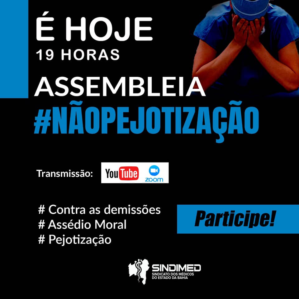 Leia mais sobre o artigo É hoje, Assembleia contra desligamento dos vínculos CLT
