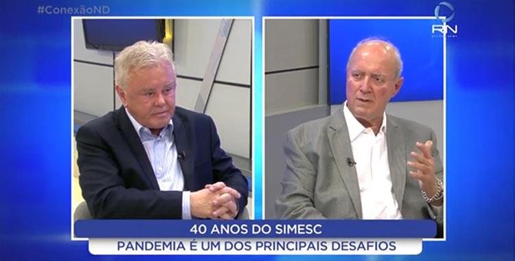 Leia mais sobre o artigo Vice-presidente do SIMESC concede entrevista à Record News