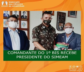 Leia mais sobre o artigo COMANDANTE DO 1º BIS RECEBE PRESIDENTE DO SIMEAM