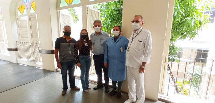 Leia mais sobre o artigo Diretores do Sindmepa e presidente da FMB visitam Santa Casa