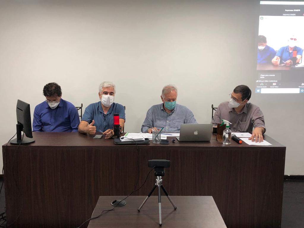 Leia mais sobre o artigo Simepe debate proposta para regularização honorários dos médicos que atendem ao Instituto de Recursos Humanos de Pernambuco