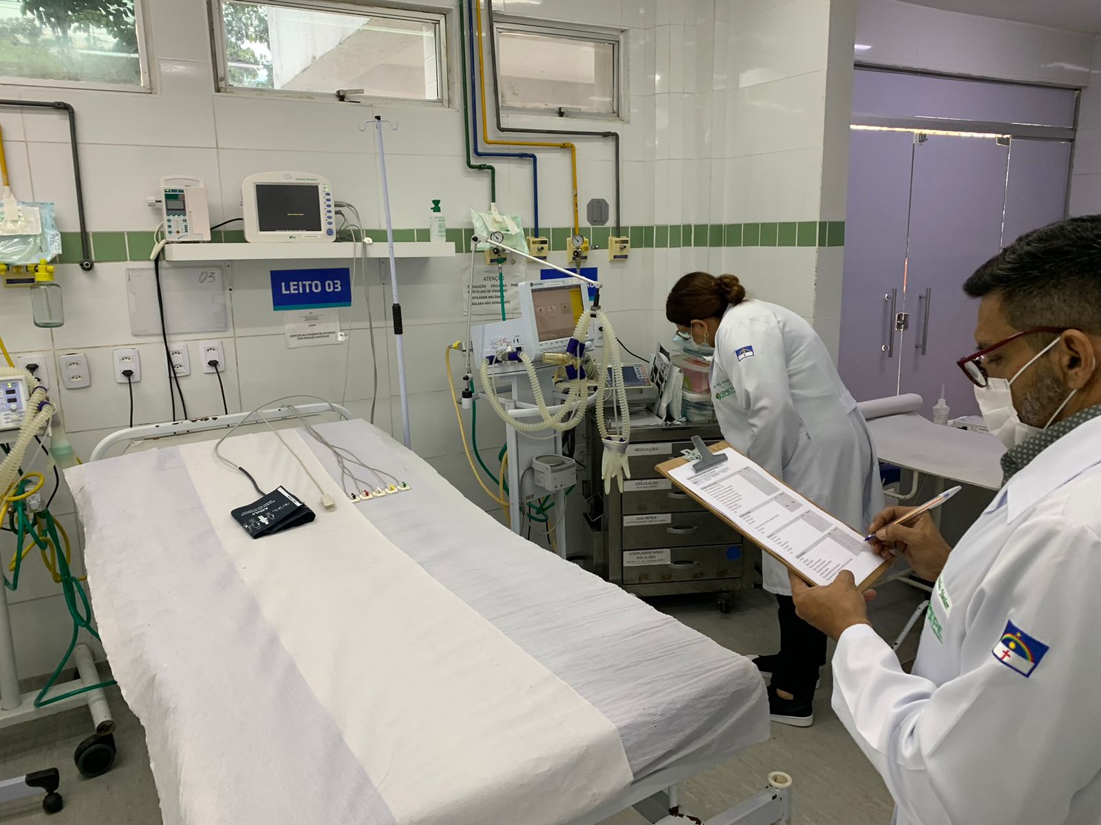 Leia mais sobre o artigo Simepe realiza fiscalização no Hospital Mendo Sampaio, no Cabo