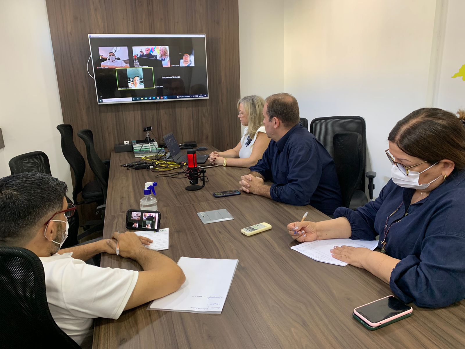 Leia mais sobre o artigo Simepe se reúne com a Comissão Estadual de Residência Médica para discutir sobre o déficit de pediatras nas unidades médicas dos estado