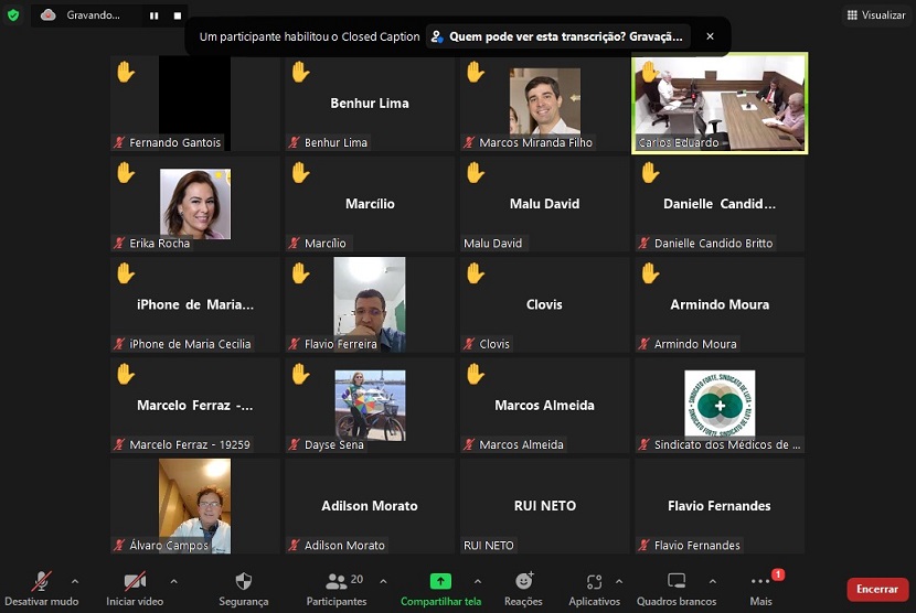 Leia mais sobre o artigo CEHM-PE e médicos especialistas que atendem ao Instituto de Recursos Humanos intensificam movimento com aprovação de reivindicações
