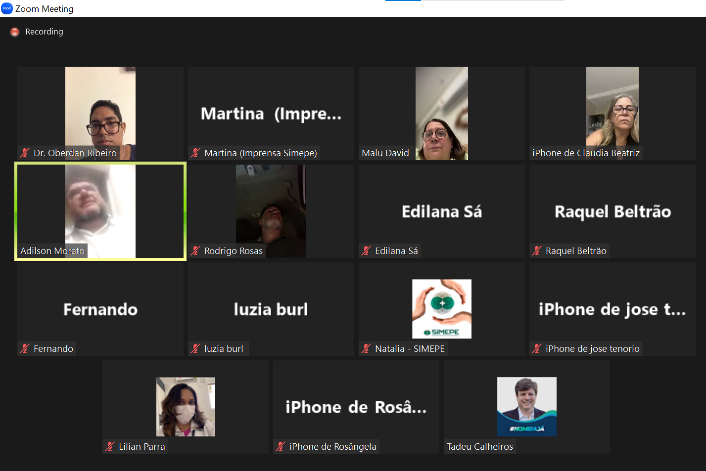 Leia mais sobre o artigo Simepe se reúne com médicos peritos para discutir questões da categoria