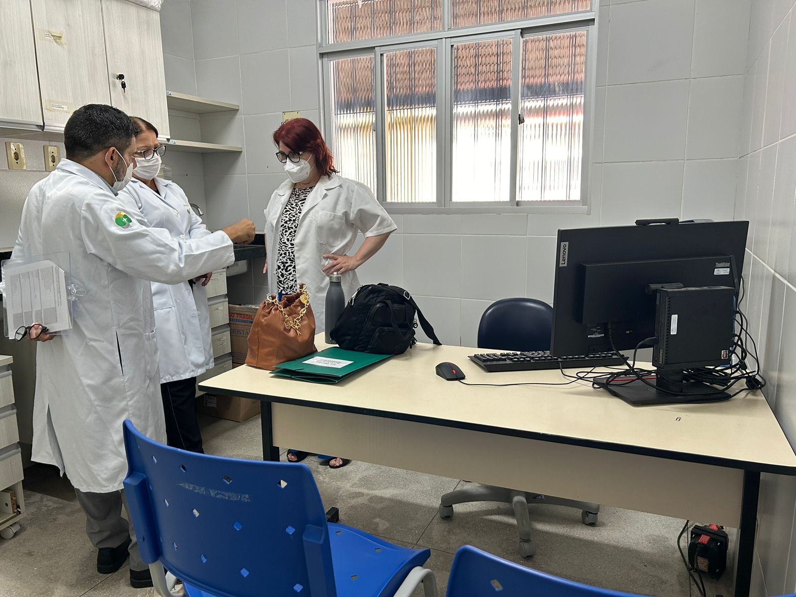 Leia mais sobre o artigo Simepe realiza visita à Policlínica Albert Sabin